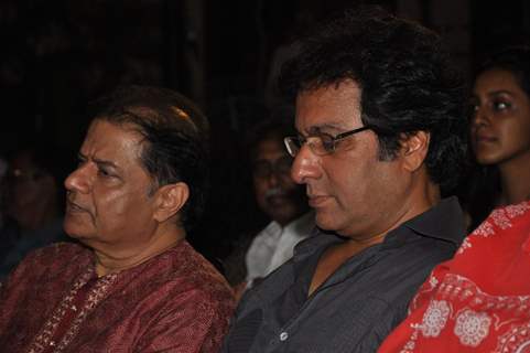 Anup Jalota at Launch of Bhupinder-Mitali Singh-Gulzar's album 'Aksar'