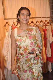 Kajol at Shantanu Nikhil store launch.