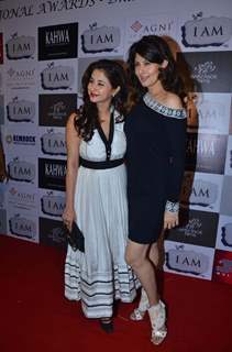 Sangeeta Bijlani and Urmila Matondkar at 'I Am' success bash