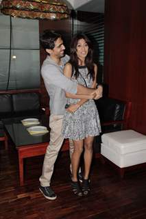 Gulshan Devaiya and Paoli Dam at Hate Story Movie Success Party