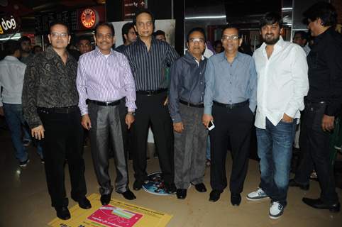 Champak Jain, Ratan Jain, Wajid Ali and Ganesh Jain at Premiere of film Tezz