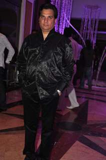 lalit Pandit at Sunidhi Chauhan and Hitesh Sonik Wedding Reception Ceremony