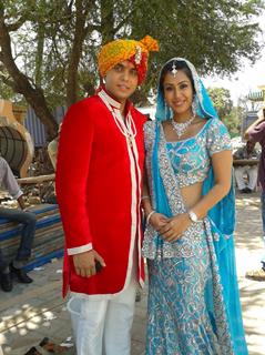 Vijay and Unnati on Dekha Ek Khwaab sets