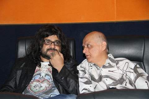 Pritam and Mukesh Bhatt at the premiere of Jannat 2 at Diera City Centre Dubai