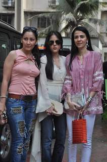 Namrata Dutt and Manyata Dutt at Shilpa Shetty Baby Shower function