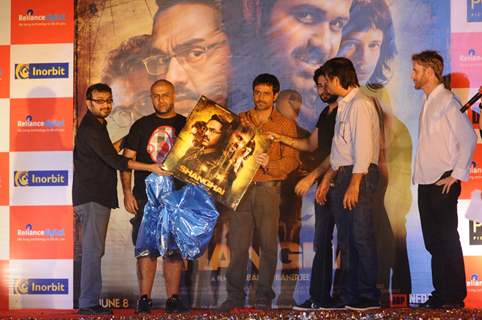 Vishal Dadlani, Dibakar Banerjee, Shekhar Ravjiani, Emraan Hashmi at Sanghai Music Launch