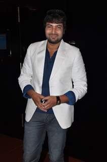 Maanas Srivastava at Film Rakhtbeej music launch at Cinemax in Mumbai on Monday