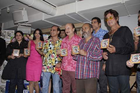 Anupam Kher, Shakti Kapoor, Bhairavi Goswami, Karan Razdan at film Bhatti on Chutti music launch