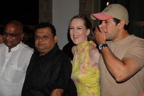 Suzanne Bernert, Atul Parchure and Imran Khan at Film Love Recipe Music Launch