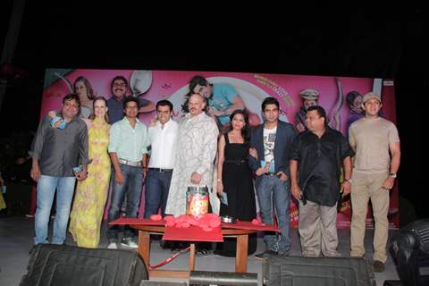 Amol Shetge,Suhail Karim,Rani Agarwal,Atul, Imran Khan, Manoj Joshi at Film Love Recipe Music Launch