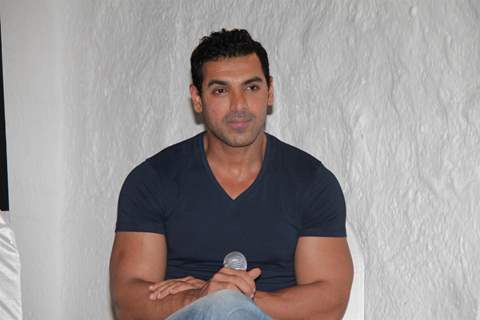 John Abraham at launch book Dongri to Dubai by Hussain Zaidi