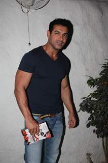 John Abraham at launch book Dongri to Dubai by Hussain Zaidi