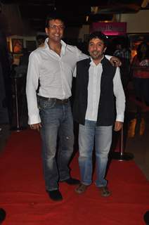 Javed Jaffrey and Ashvin Kumar at Premiere of movie 'The Forest'