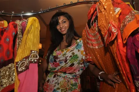 Sandhya Shetty at the new collection unveiling of designer Anita More