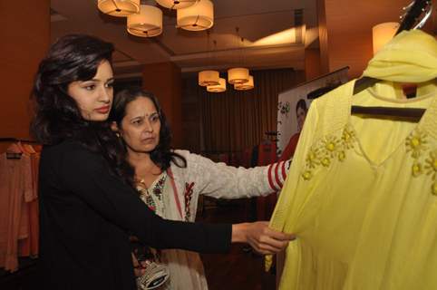 Yuvika Choudhary at the new collection unveiling of designer Anita More