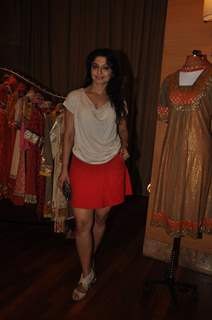 Akruti Mistry at the new collection unveiling of designer Anita More