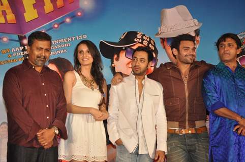 Vaishali Desai, Hiten Paintal, Mimoh & Mahesh Manjrekar at Film Tukkaa Fitt first look launch