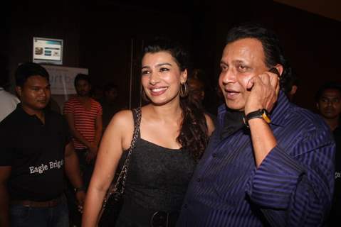 Mink and Mithun Chakraborty at Film Tukkaa Fitt first look launch at Hotel Novotel in Juhu, Mumbai