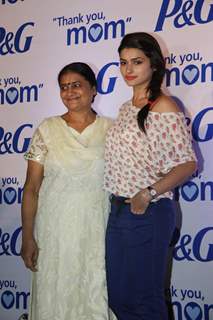 Dia and Prachi at P&G Mother's day event at Bandra in Mumbai