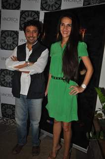 Ashvin Kumar and Tara Sharma at Success Party for 'The Forest'