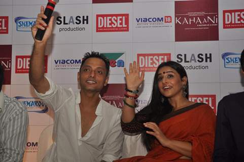 Sujoy Ghosh and Vidya Balan at Kahaani DVD launch