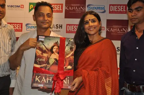 Sujoy Ghosh and Vidya Balan at Kahaani DVD launch