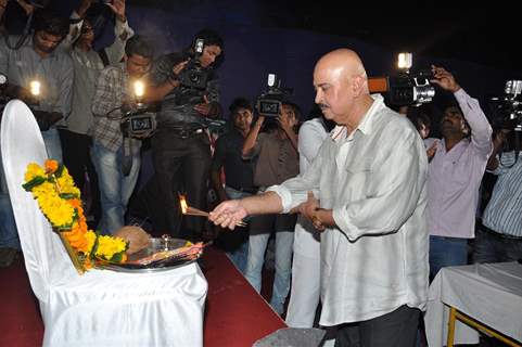 Rakesh Roshan at Mahurat of movie Delhi Eye at Filmistan Studios