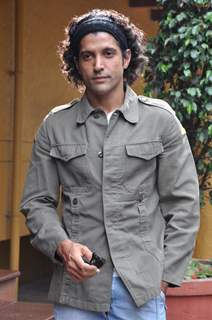 Farhan Akhtar at NDTV Greeenathon at Yash Raj Studios