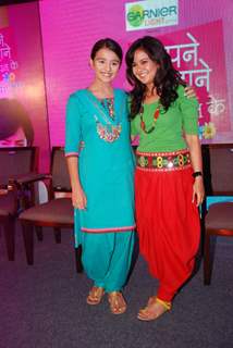 Celebs on Sapne Suhane serial launch in Mumbai .