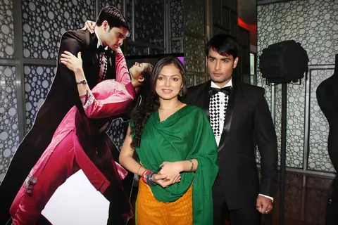 Vivian Dsena and Drashti Dhami at COLORS Channel new show Madhubala...Ek Ishq, Ek Junoon premiere
