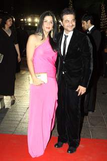 Sanjay Kapoor with wife`Maheep at Karan Johar's 40th Birthday Party