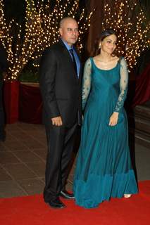 Atul Agnihotri with Alvira at Karan Johar's 40th Birthday Party