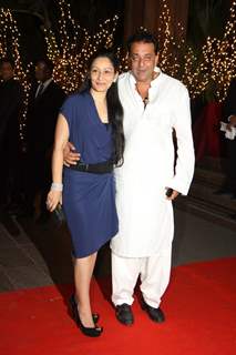 Sanjay Dutt with wife Manyata at Karan Johar's 40th Birthday Party