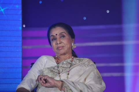 Asha Bhosle at Launch of Sony's sixth season of Indian Idol