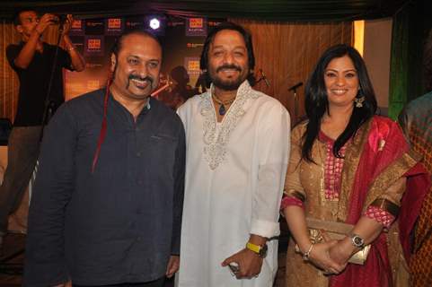 Lesle Lewis, Roop Kumar Rathod and Richa Sharma at Eternal Winds World Fusion Album launch