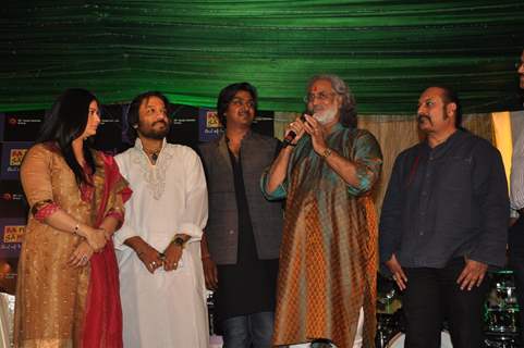 Richa, Roop Kumar Rathod, Paras Nath, Leslie Lewis at Eternal Winds World Fusion Album launch