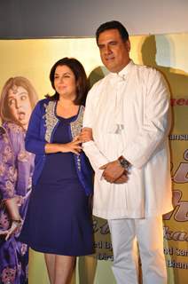 Farah Khan and Boman Irani at First look launch of film Shirin Farhad Ki To Nikal Padi