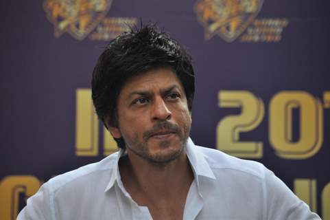 Shah Rukh Khan's press conference after KKR's victory in Indian Premiere League T20 at the IPL Season 5