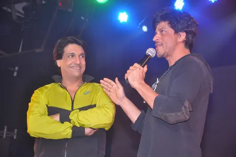 Bollywood actor Shahrukh Khan at Shiamak Dawar's Summer Funk show at Sion. .