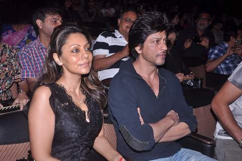 Bollywood actor Shahrukh Khan at Shiamak Dawar's Summer Funk show at Sion. .