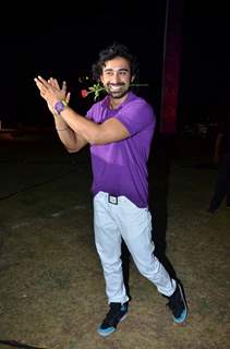 Bollywood star Ranvijay at Ponds date contest finals at Powai. .