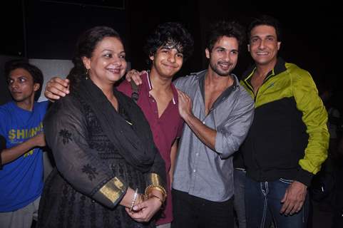 Bollywood actor Shahid at Shiamak Dawar's Summer Funk show at Sion. .