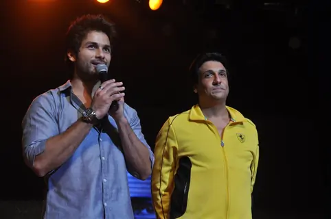 Shahrukh & Shahid attend Shiamak Davar's Summer Funk 2012