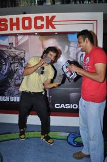 Ranvijay promoted Casio watches at Oberoi Mall