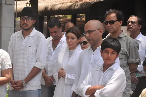 Suresh Hirani's funeral