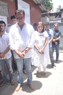 Suresh Hirani's funeral