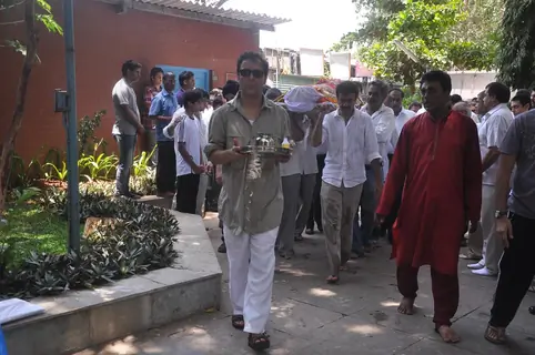 Suresh Hirani's funeral