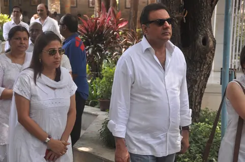 Suresh Hirani's funeral