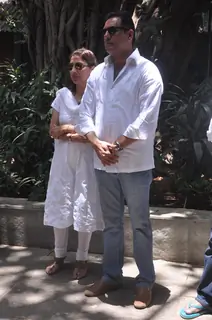 Suresh Hirani's funeral