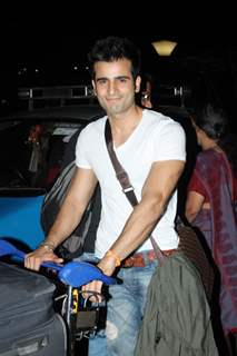 Karan Tacker at International Airport leave for IIFA